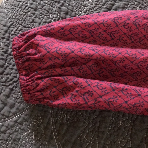 Anthropologie-Maeve- Pink/blue floral pattern, off the shoulder-S - Picture 5 of 5